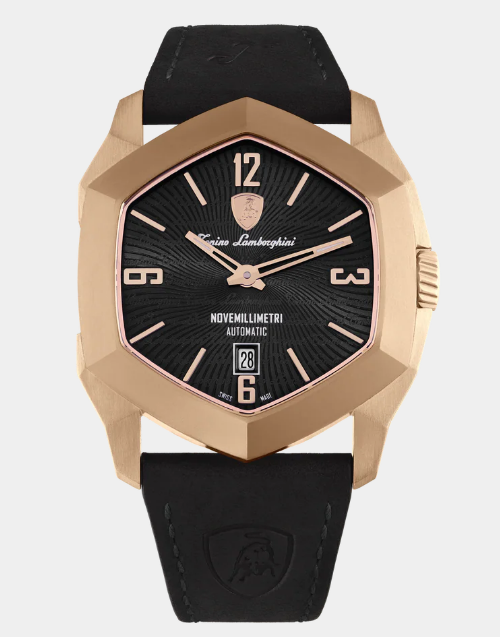 Tonino Lamborghini Novemillimetri Rose Gold Black TLX_TLF-T08-4 men's watches